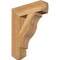 Ekena Millwork Funston Craftsman Rough Sawn Bracket, Western Red Cedar, 4"W x 16"D x 20"H BKT04X16X20FST04RWR - alternate 1